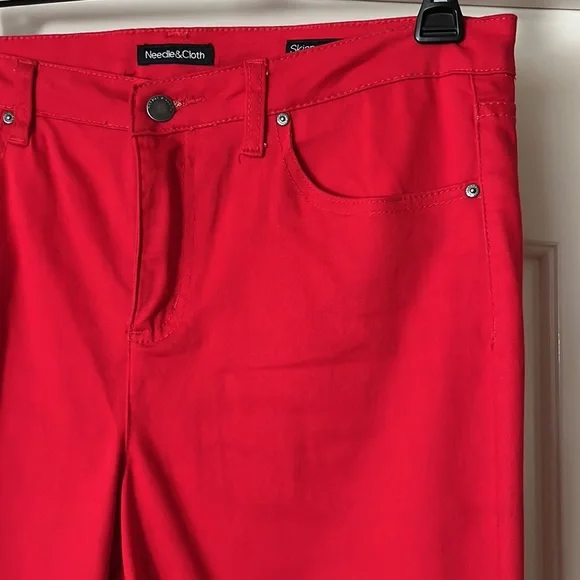 Bright red pants - Picture 3 of 10